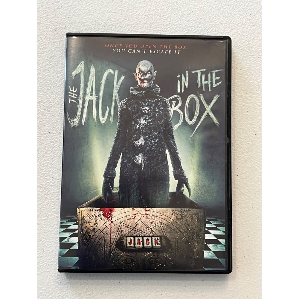 The Jack In The Box 2019 DVD Horror Movie Ethan Taylor Pre-Owned